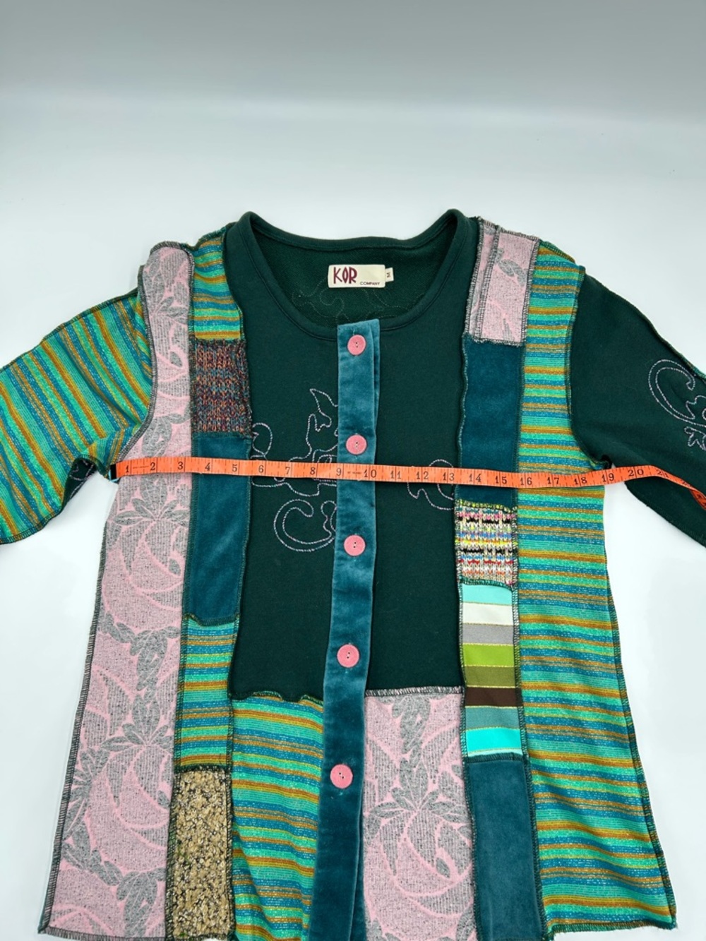 Patchwork “Koret Artwear” Vintage Women’s Jacket M - Picture 6 of 8